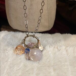 Elegant Gemstone Pendant Necklace